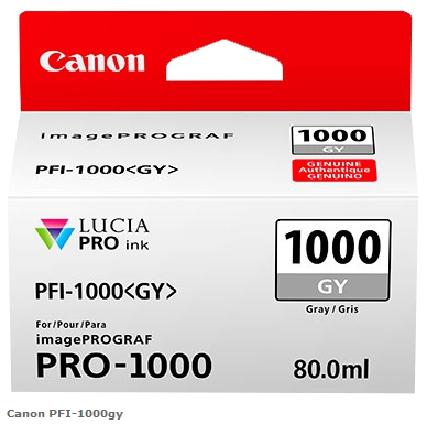 Canon Cartucho de tinta Gris PFI-1000gy