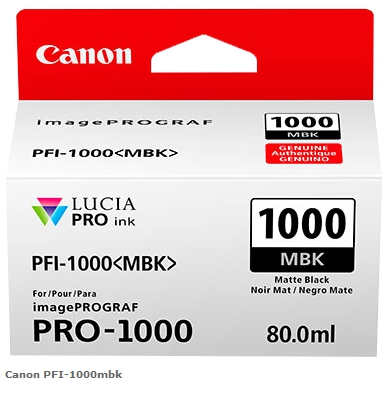 Canon Cartucho de tinta Negro (mate) PFI-1000mbk