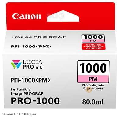 Canon Cartucho de tinta Magenta (foto) PFI-1000pm