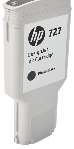 HP Cartucho de tinta negro F9J79A 727