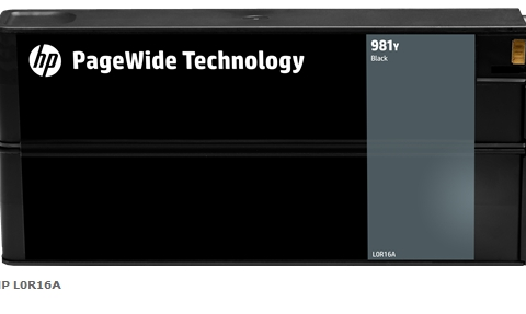 HP Cartucho de tinta negro L0R16A 981Y