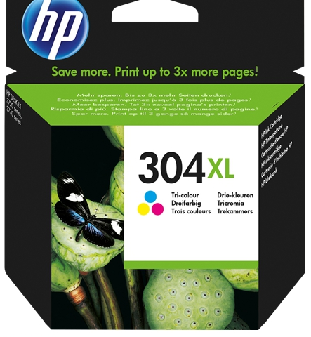 HP Cartucho de tinta varios colores N9K07AE 304XL