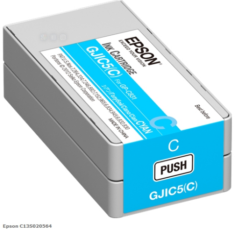 Epson Cartucho de tinta cian C13S020564 GJIC5(C)
