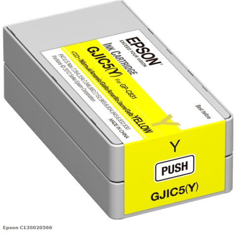 Epson Cartucho de tinta amarillo C13S020566 GJIC5(Y)