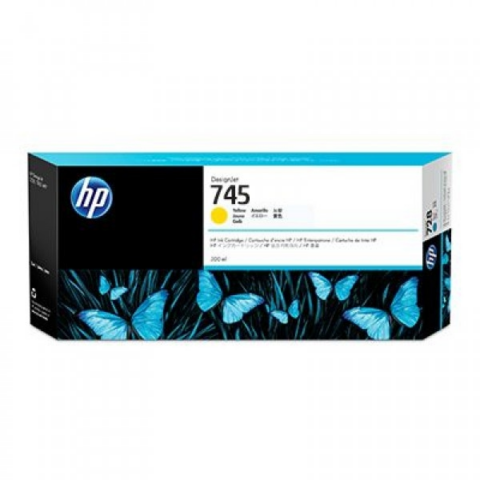 HP Cartucho de tinta amarillo F9K02A 745