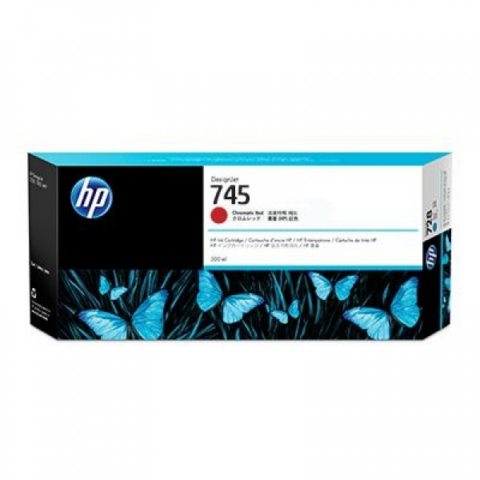 HP Cartucho de tinta Rojo F9K06A 745