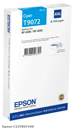 Epson Cartucho de tinta cian C13T907240