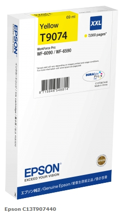 Epson Cartucho de tinta amarillo C13T907440