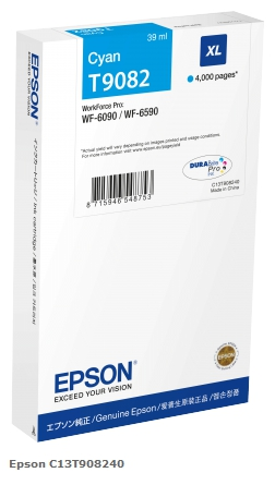 Epson Cartucho de tinta cian C13T908240