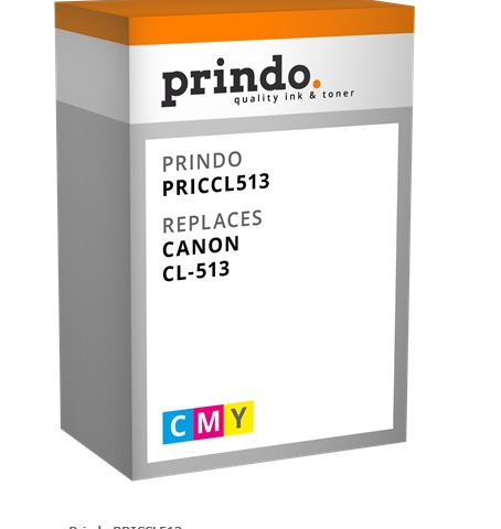 Prindo Cartucho de tinta color PRICCL513 alternativa para Canon CL-513