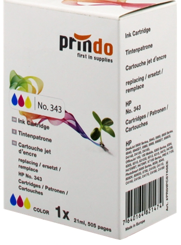 Prindo Cartucho de tinta color PRIHPC8766EE alternativa para HP C8766EE 343