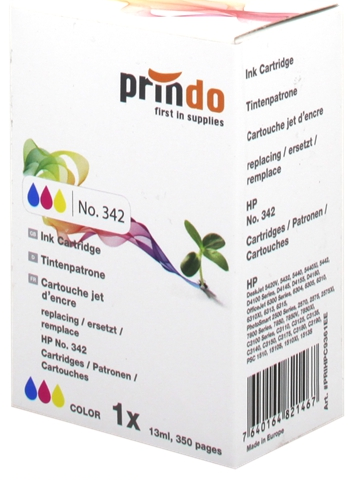 Prindo Cartucho de tinta color PRIHPC9361EE alternativa para HP C9361EE