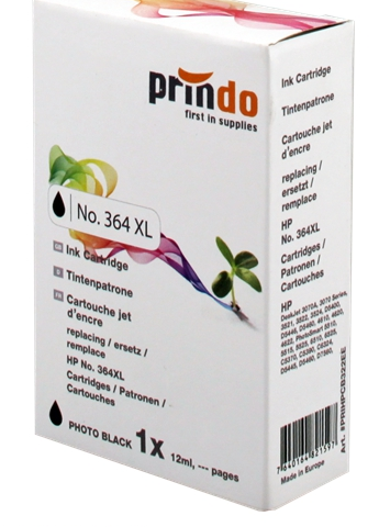 Prindo Cartucho de tinta negro PRIHPCB322EE alternativa para HP CB322EE 364 XL