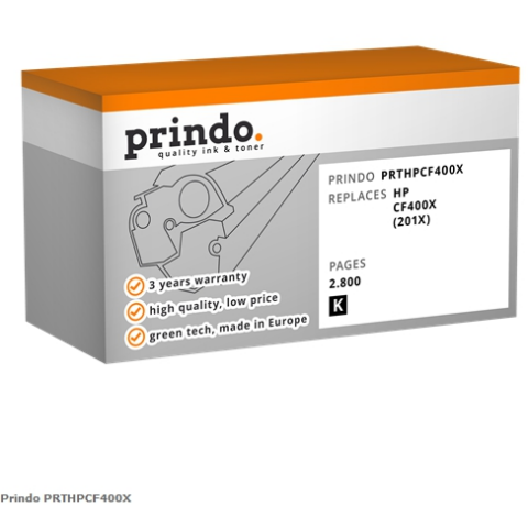 Prindo Tóner negro PRTHPCF400X Compatible con HP CF400X