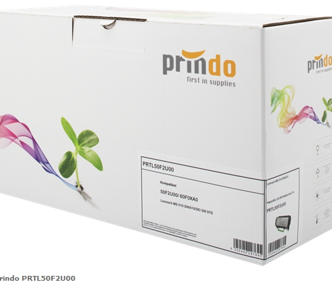 Prindo Tóner negro PRTL50F2U00 alternativa para Lexmark 50F2U00 502U