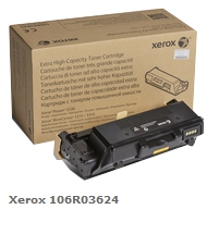 Xerox Tóner negro 106R03624