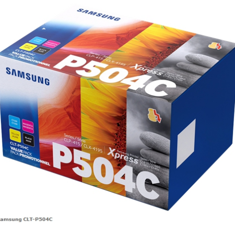 Samsung Multipack CLT-P504C Rainbow Kit, 4 tóneres