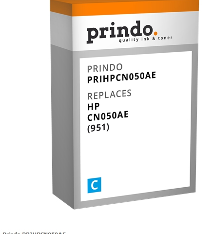 Prindo Cartucho de tinta cian PRIHPCN050AE Compatible con HP 951 (CN050AE)