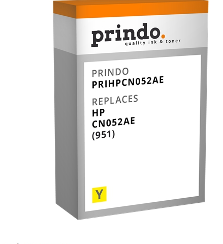 Prindo Cartucho de tinta amarillo PRIHPCN052AE Compatible con HP 951 (CN052AE)