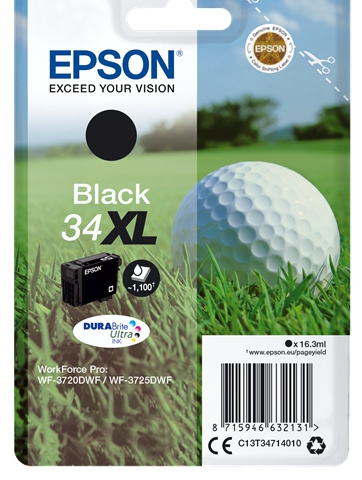 Epson Cartucho de tinta negro C13T34714010 T3471