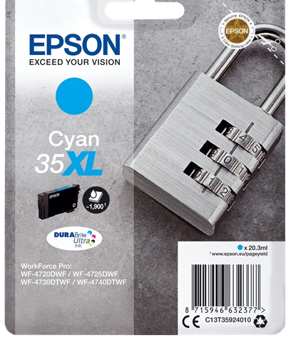 Epson Cartucho T3592XL Cian