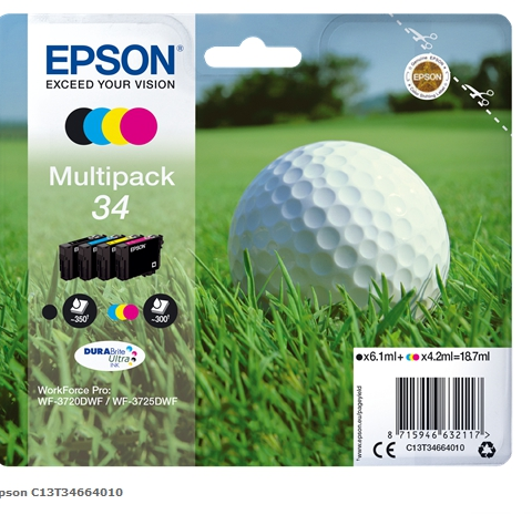 Epson Cartucho Multipack T34