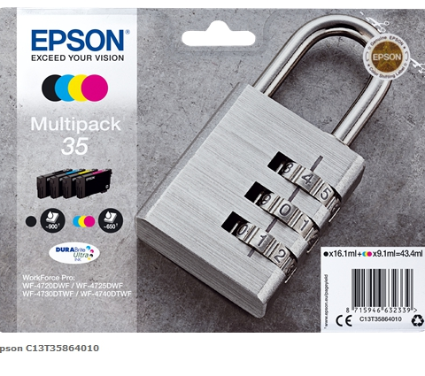 Epson Multipack negro / cian / magenta / amarillo C13T35864010 35