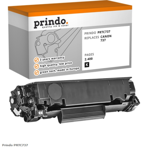 Prindo Tóner negro PRTC737 Compatible con Canon 737 (9435B002)