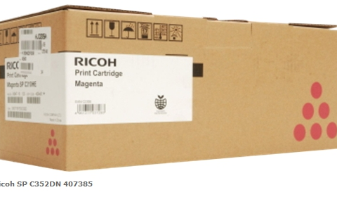 Ricoh Tóner magenta 407385 SP C352E