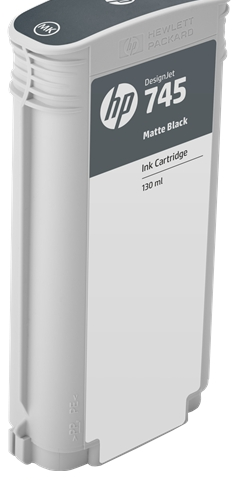 HP Cartucho de tinta Negro (mate) F9J99A 745