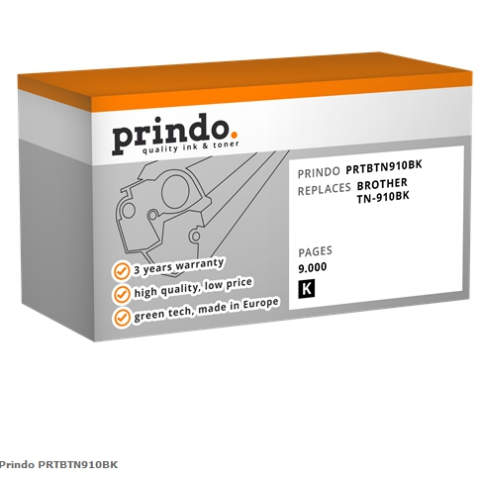 Prindo Tóner negro PRTBTN910BK Compatible con Brother TN-910BK