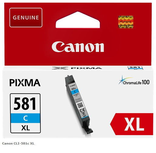 Canon Cartucho CLI-581C XL Cian