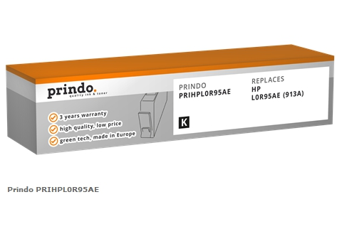 Prindo Cartucho de tinta negro PRIHPL0R95AE Compatible con HP L0R95AE (913A)