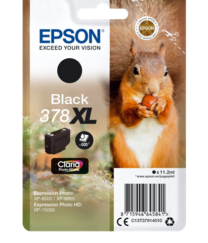 Epson Cartucho 378XL Negro 11,2 ml