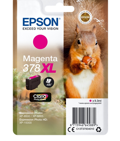 Epson Cartucho 378XL Magenta 9,3 ml