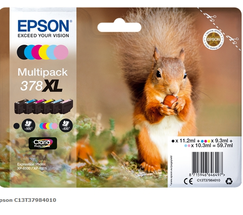 Epson Multipack C13T37984010 378XL