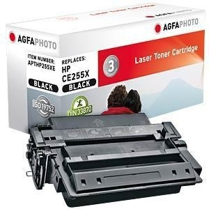 Agfa Photo Tóner negro APTHP255XE compatible HP 55X CE255X