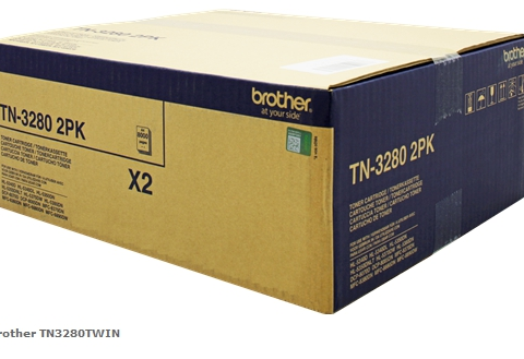 Brother Value Pack negro TN3280TWIN TN-3280 2PK Pack de 2 de 8.000 páginas