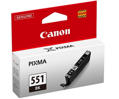 Canon Cartucho de tinta negro CLI-551bk 6508B001 7ml