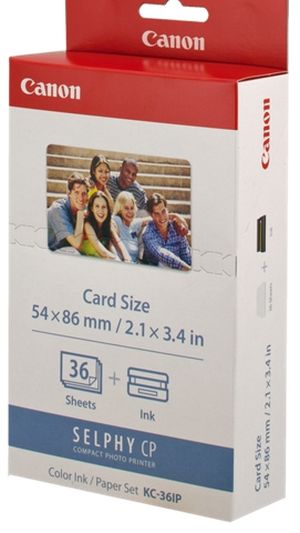 Canon Multipack color KC-36IP 7739A001 54 x 86 mm, 36 hojas, 1 cartucho color