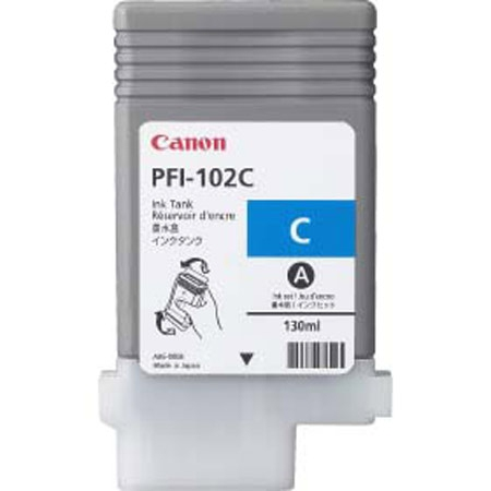 Canon Cartucho de tinta cían PFI-102c 0896B001 130ml