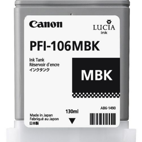 Canon Cartucho de tinta negro (mate) PFI-106mbk 6620B001 130ml