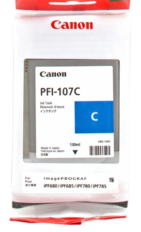 Canon Cartucho de tinta cían PFI-107c 6706B001 130ml