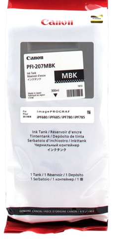 Canon Cartucho de tinta negro (mate) PFI-207mbk 8788B001 300ml