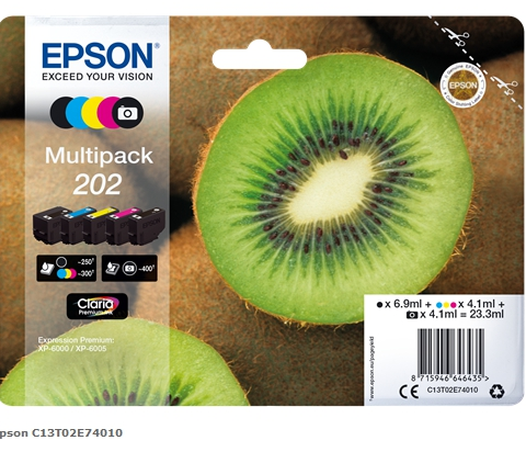 Epson Multipack C13T02E74010 202