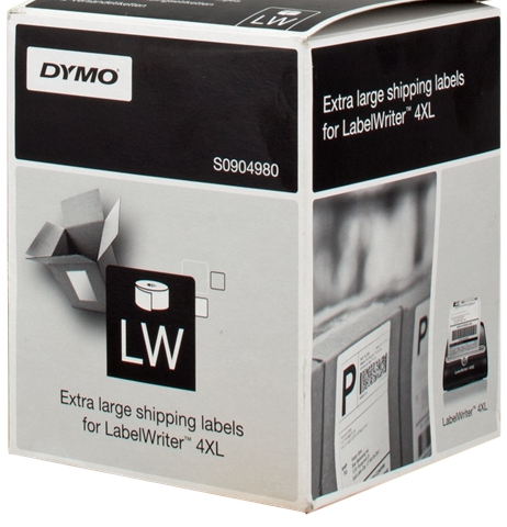DYMO Etiquetas S0904980 Etiquetas de envíos, 104x159mm, blanco, 1x220 unid.
