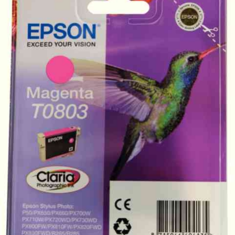 Epson Cartucho T0803 Magenta