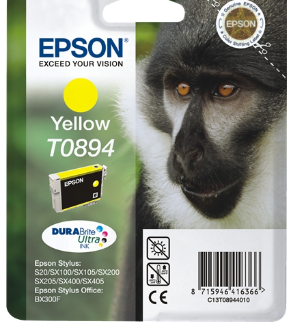 Epson Cartucho T0894 Amarillo