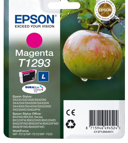 Epson Cartucho de tinta magenta C13T12934011 T1293