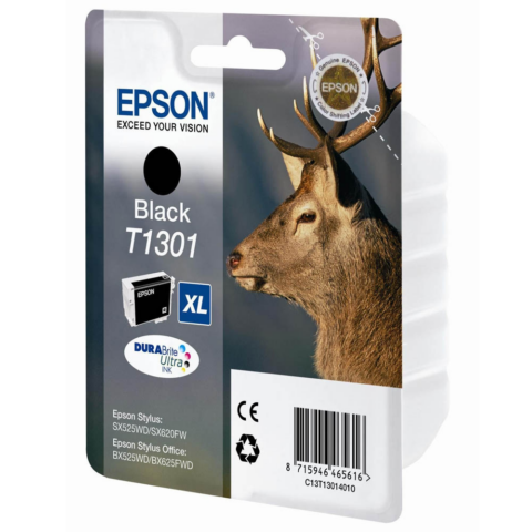 Epson Cartucho de tinta negro C13T13014010 T1301